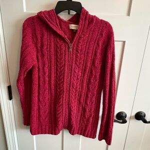 Sonoma, XL, soft hoodie sweater zip up, School, Teacher, warm, layer. Great gift